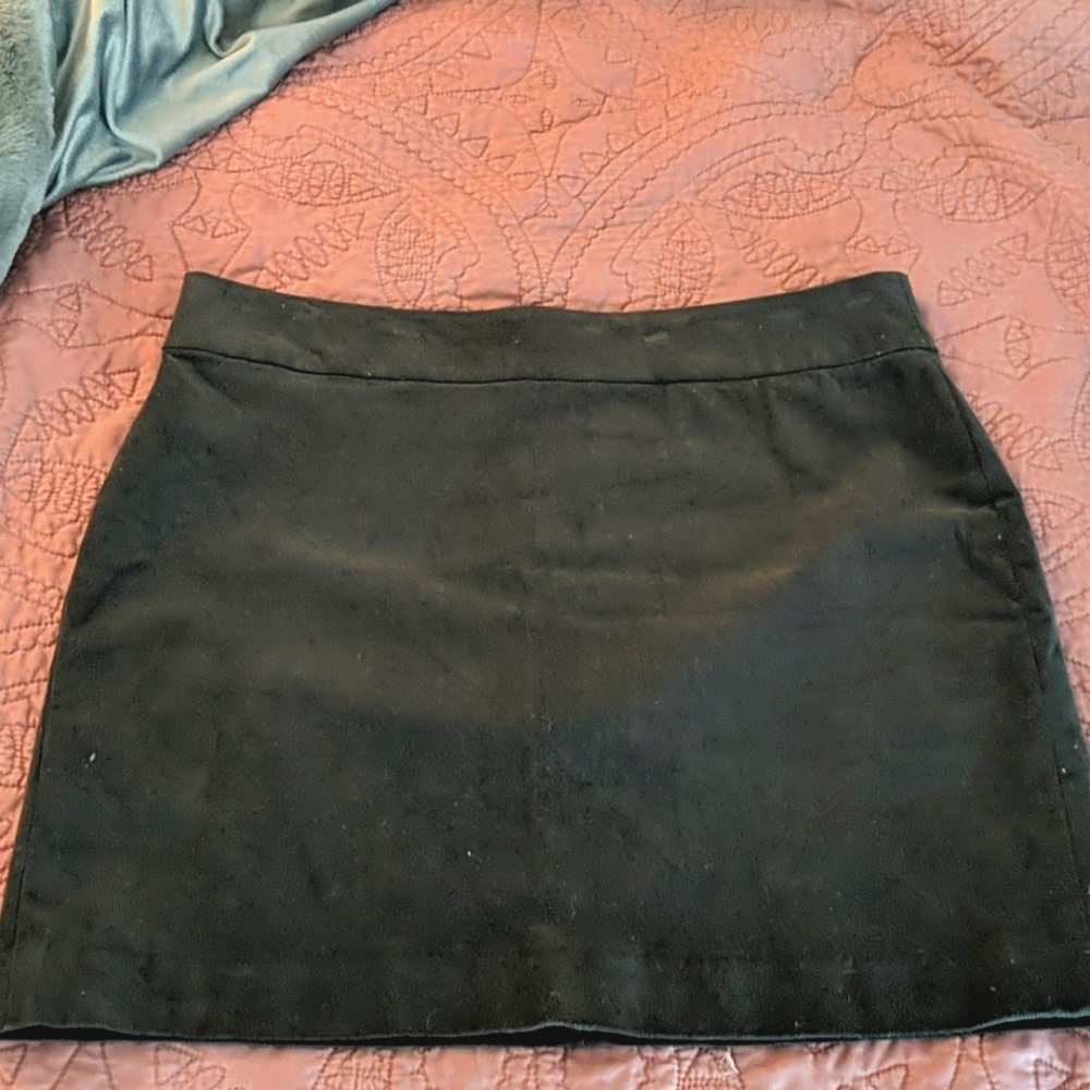 Corduroy Mini Skirt
